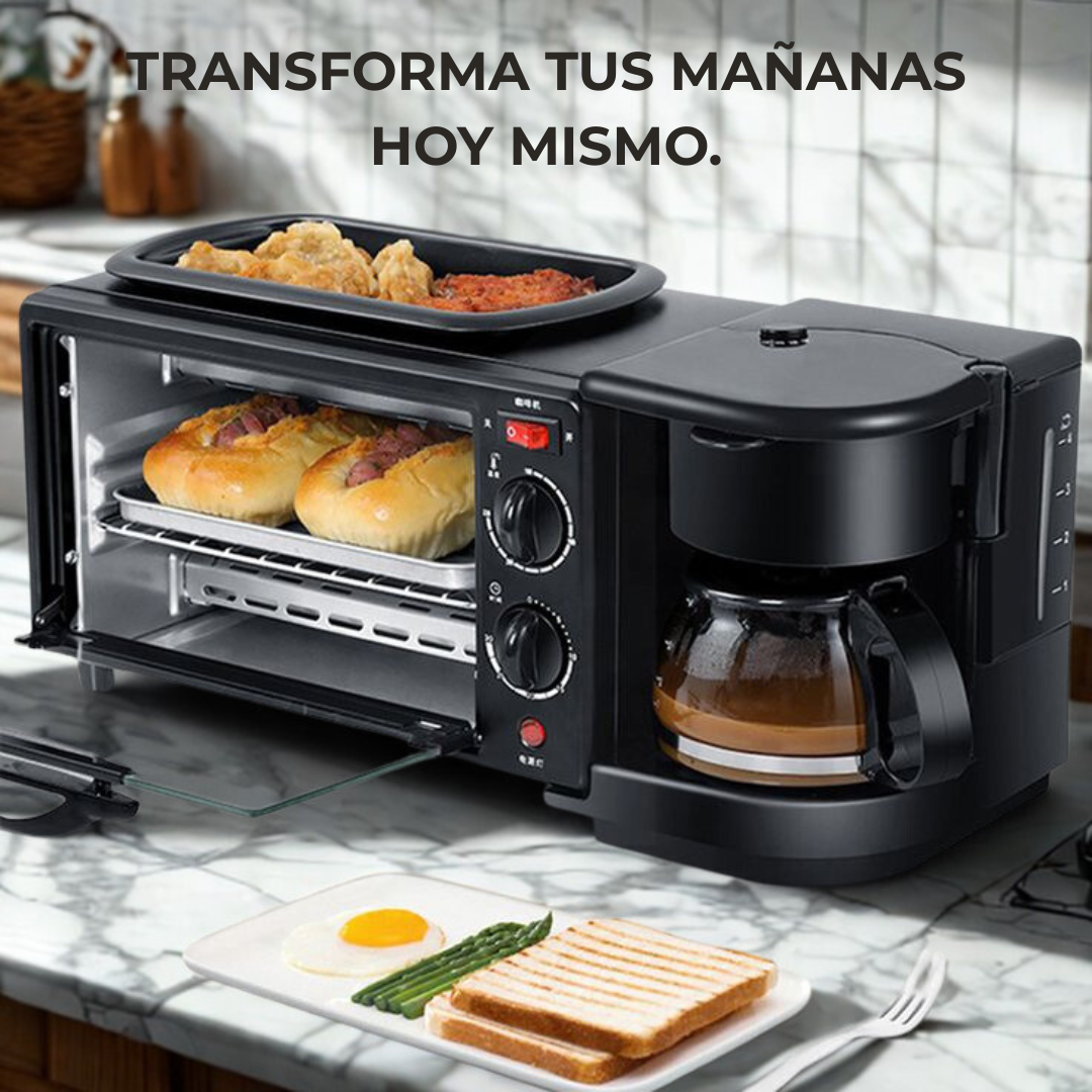 Mini Horno 3 en 1